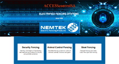 Desktop Screenshot of accesscontrolsa.com